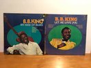 B.B. King 2 LP Album My Kind Of Blues & Let Me Love You 1960's Reissues VG