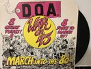 D.O.A. - War On 45 (March Into The 80’s Cover) LP 1985 Alternative Tentacles EX