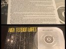 HIGH TENSION WIRES Midnight Cashier LP Clear Vinyl-marked men mind spiders spits
