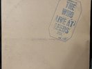 The Who / Live At Leeds Vinyl VG+ With ALL INSERTS & Extra Cover OG1970