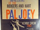 THE KENNY DREW TRIO-JAZZ IMPRESSIONS OF PAL JOEY-DG RIVERSIDE MONO LP