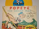 Popeye the Sailor Man 1951 Sammy Lerner The Sandpipers 78 RPM Golden Record R60