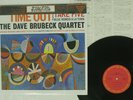 DAVE BRUBECK QUARTET TIME OUT CBS/SONY 20AP 1459 JAPAN CAP OBI SHRINK VINYL LP