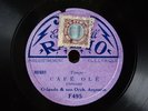 Tango Orlando Café Olé & Mama Yo Quiro un Novio 78 RPM Edison Bell Radio F495