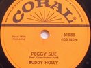 78 BUDDY HOLLY Peggy Sue / Everyday CORAL 61885 E-