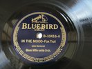78 RPM Glenn Miller  In The Mood / I Want To Be Happy   Bluebird Records