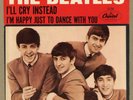 The Beatles I'LL CRY INSTEAD 1964 Capitol PICTURE SLEEVE ONLY VG++