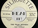 Wild Detroit MI Rocker Rock n Roll Jiver 45 JACK COSTELLO Time Tellin SILHOUETTE