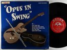 Frank Wess, Kenny Burrell, et al. - Opus In Swing LP - Savoy Mono DG RVG