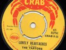 THE TARTONS  lonely heartaches CRAB PAMA 1969.