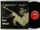 Dizzy Gillespie - Groovin' High LP - Savoy - MG 12020 DG RVG