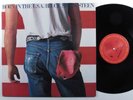 BRUCE SPRINGSTEEN Born In The USA COLUMBIA LP VG+/VG++ with lyric sheet insert c