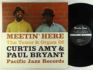 Curtis Amy & Paul Bryant - Meetin' Here LP - Pacific Jazz - PJ-26 Mono DG VG+