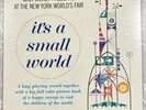 V/A - Walt Disney It’s A Small World Disneyland LP Mint Children Sealed MONO