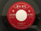 Ohio Rockabilly 45 WALTER SCOTT I'm Walking Out RUBY  hear
