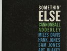 Blue Note 1595 Somethin' Else Cannonball Adderley Miles Davis Art Blakey Jones