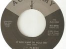 J T PARKER If You Want To Hold On ACADEMY RNB  NORTHERN SOUL 2ND ISSUE  45