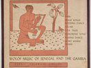 WOLOF MUSIC OF SENEGAL AND GAMBIA: Ethnic Folkways African Vinyl LP Insert