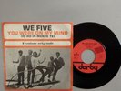WE FIVE - YOU HERE ON MY MIND (io ho in mente te) / SMALL WORLD - 45 GIRI