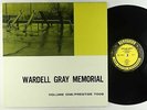 Wardell Gray - Memorial Vol. I LP - Prestige - PRLP 7008 Mono DG RVG 446 W 50th