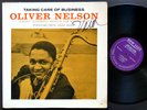 OLIVER NELSON Taking Care Of Business LP NEW JAZZ NJLP 8233 US 1960 RVG DG MONO