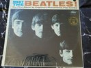 THE BEATLES MEET THE BEATLES LP SEALED PROMO CIRCULAR PUNCH HOLE ST2047