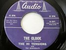 '61 W Coast R&B/DooWop HI TENSIONS The Clock/So Far Away AUDIO 201 HEAR BOTH