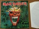 IRON MAIDEN ( VIRUS ) + POSTER RARE 1996 VINYL RECORD MADE IN ENGLAND