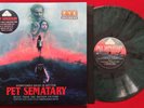 PET SEMATARY SOUNDTRACK 2 LP AQUA SWIRL COLOR VINYL CHRISTOPHER YOUNG HORROR