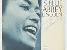Abbey Lincoln Abbey is Blue w/ Kenny Dorham &  Stanley Turrentine Riverside LP