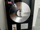 Kylie Minogue - 1988 - BPI Vinyl Disc Award Display 1,800,000 Copies