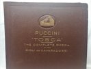 Album Puccini Tosca The Complete Opera 13 x Shellac 12