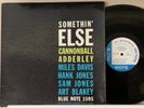 Somethin' Else Cannonball Adderley Miles Davis Blue Note NY USA