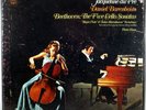 3 LP BOX ANGEL Beethoven JACQUELINE DU PRE 5 Cello Sonatas BARENBOIM SCB-3823