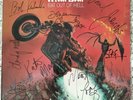 Meat Loaf and band fully signed Bat out of Hell Vinyl LP 1977 see description