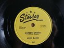LINK DAVIS ROCK-A-BILLY 78 SIXTEEN CHICKS / GRASSHOPPER ROCK US STARDAY 242 E/E-