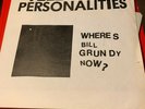 Television Personalities EP, with hand written letter from the band