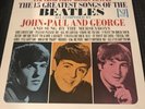 THE BEATLES 15 GREATEST SONGS VEEJAY ORIGINAL PROMO COPY RARE CLEAN VJ - 1101