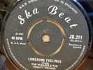 THE WAILERS LONESOME FEELINGS / THERE SHE GOES OG UK SKA BEAT 7