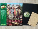 Beatles Sgt. Pepper's Lonely Hearts Club Band LP 1973 Japan AP-8163 w/ OBI