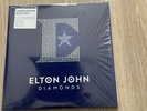 Elton John SEALED DIAMONDS BLUE VINYL 2x LP