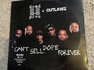 Dead Prez & Outlawz Can't Sell Dope Forever LP Hip Hop Rap Record Album Gangsta