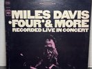 MILES DAVIS Four & More LP COLUMBIA CS 9253 2-EYE Herbie Hancock George Coleman
