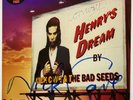 NICK CAVE Henry's Dream UK LP vinyl record SIGNED AUTOGRAPHED + PRINT