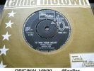 LAURA LEE 'To Win Your Heart' EX- Tamla Motown TMG 831 + COVER Northern Soul 45