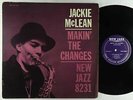 Jackie McLean - Makin' The Changes LP - New Jazz - NJLP 8231 Mono DG RVG
