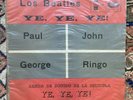 Beatles (Ye, Ye, Ye) URUGUAY Vinyl LP Special Cover Spanish Titles