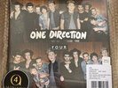 One Direction Four Deluxe Vinyl 2LP Limited Translucent Red Record Harry In Hand