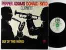 Pepper Adams & Donald Byrd - Out Of This World LP - Warwick - W2041 Mono DG VG+