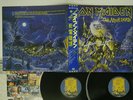 IRON MAIDEN LIVE AFTER DEATH EMI EMS-67180,1 JAPAN OBI VINYL 2LP